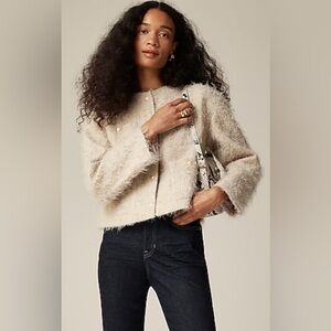 Vintage Mohair Cream Amherst Sport New Hampshire Size 6